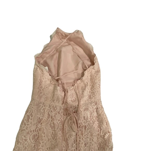 Dessy Collection 2995 Sz 0 Blush Pink Dress Party Cocktail Prom Homecoming NWT - Picture 8 of 16